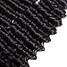 Original Queen Weave Hair Deep Wave Brazilian Hair 3 Bundles 100% Unprocessed Brazilian Virgin Human Hair Weave Extensions Natural Color 16 18 20 Inch