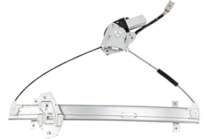 FINDAUTO 748-129 Front Left Driver Side Power Window Regulator with Motor Replacement for 2003 2004 2005 2006 2007 2008 for Honda Pilot, Left