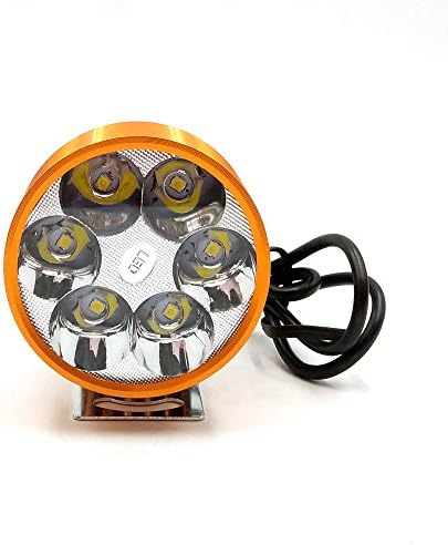 6 Chip Motorcycle LED Headlight 3600LM U5 Waterproof AUto Driving Spot Head Lamp Fog Light farol Moto Accessories 12V 6000K