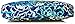 Vera Bradley Women's Cotton Triple Zip Hipster Crossbody Purse, Katalina Blues, One Size