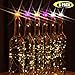 7 Color Flashing Wine Bottle Lights, M.C.Works Premium String Lights, 16 LEDs Battery Operated Cork Stopper Light for Bottles DIY Mood Lights Decor, 55 In.(Pack of 6)