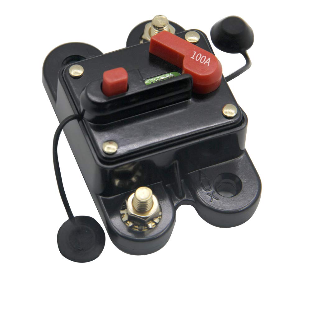 RKURCK 100 Amp Circuit Breaker with Manual Reset