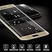 Galaxy S7 Edge Screen Protector, [2 Pack] CTREEY S7 Edge Tempered Glass Full Coverage 3D Curved HD Ultra Clear Film Anti-Scratch Anti-Bubble Screen Protector for Samsung Galaxy S7 Edge (2Pack-Gold)