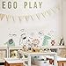 DKTIE Cute Animal Wall Stickers Decals for Kids Room Bedroom Baby Room Wall Decor Sticker ，Two Pieces Combination 4060cm/15.723.6inch