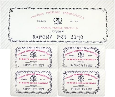 Amazon サンタマリアノヴェッラ メンズ ソープ4p ポプリ 4x130g 並行輸入品 サンタ マリア ノヴェッラ Santa Maria Novella ボディソープ 通販