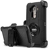 LG G4 Case, ULAK Hybrid Rugged triple Layer Protection Holster Case for LG G4 (5.5