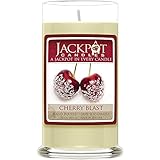 Cherry Blast Candle with Ring Inside (Surprise Jewelry Valued at $15 to $5,000) Ring Size 7