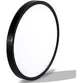 TALOYA LED Ceiling Light Office Black,5 Color Temperatures,15.8 Inch Thin Flat Modern Flush Mount LED Light Fixture for Livin