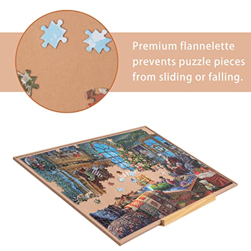 Lavievert Jigsaw Puzzle Board, Portable Puzzle Mat for Puzzle Storage Puzzle Saver, NonSlip
