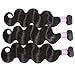 Flady 10A Brazilian Body Wave Human Hair 3 Bundles Unprocessed Virgin Human Hair Body Wave Bundles Natural Black Color 18 20 22inch