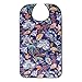 YELAIYEHAO Adult Bib for Eating Washable Reusable Waterproof Clothing Protector with Optional Crumb Catcher34 x 18