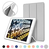 DTTO Mini Case for iPad Mini 3/2/1, (Not Compatible with Mini 5th Generation 2019) Ultra Slim Lightweight Smart Case Trifold Cover Stand with Flexible Soft TPU Back Cover [Auto Sleep/Wake],Space Grey