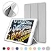 DTTO iPad Mini Case for iPad Mini 3/2/1, Ultra Slim Lightweight Smart Case Trifold Cover Stand with Flexible Soft TPU Back Cover for iPad Apple Mini, Mini 2, Mini 3 [Auto Sleep/Wake](Space Grey)