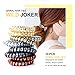 Spiral Hair Ties for Women by Rejawece, Elastic Coil Hair Ties for Girls, Elastic Hair band bands for women's hair,Phone Cord Hair Ties No Crease - 10pcs with 5 Colors set