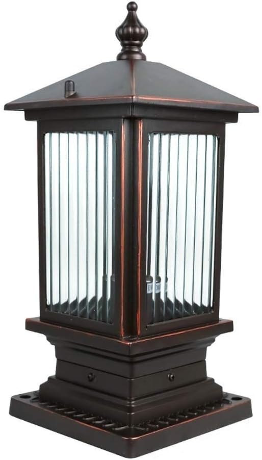 Außenlaterne der Außenlaterne Außenleuchte mit Saatglas Quadratisches