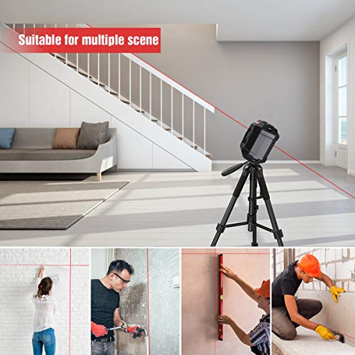 image for Laser Level Self Leveling, Meterk Switchable 3 Mode Horizontal, Vertic