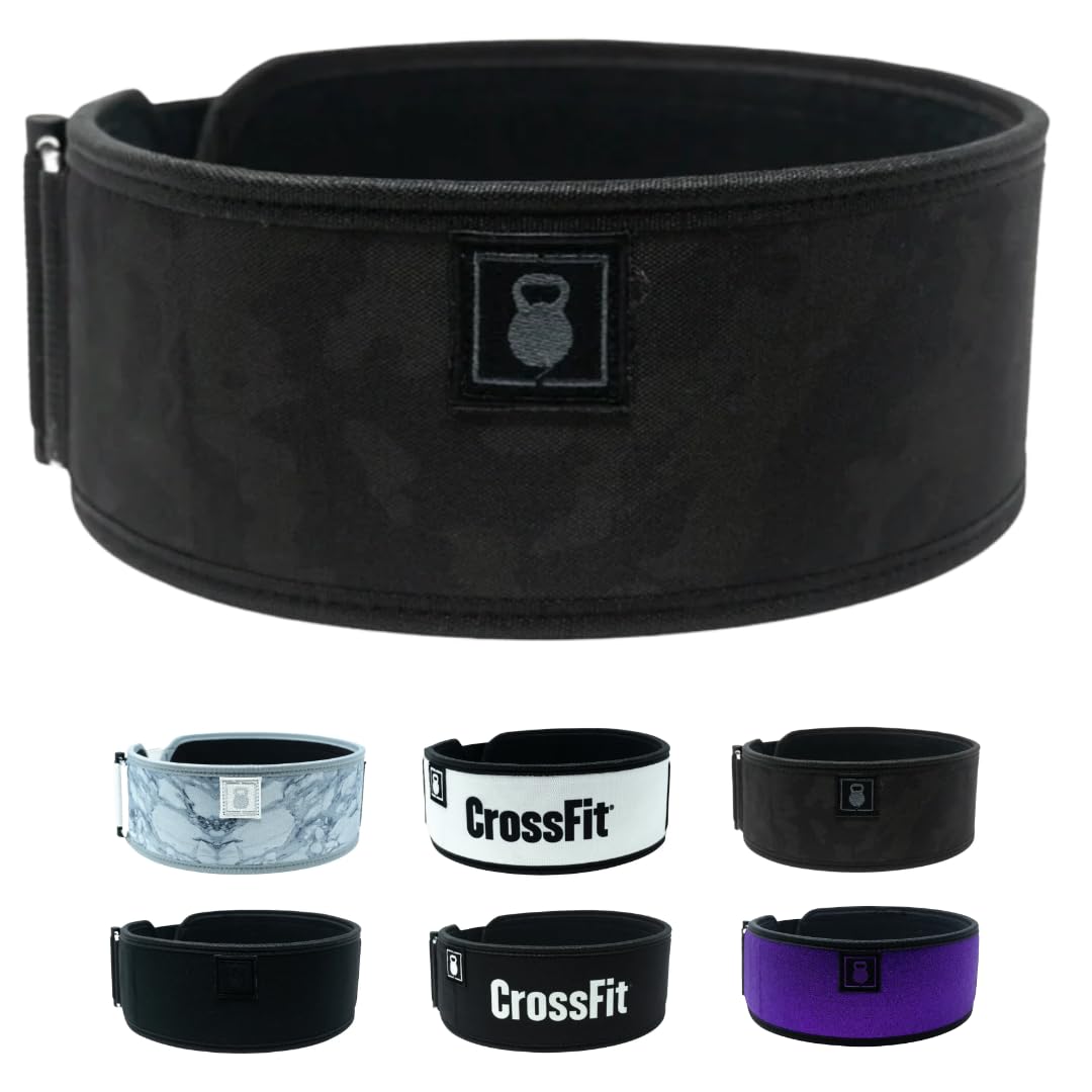 Photo 1 of 2POOD 4" Weightlifting Belt | CrossFit® Weightlifting Belt | 4-inch Wide and Built for Support, Flexibility, and The Ability to Cross Train Easily