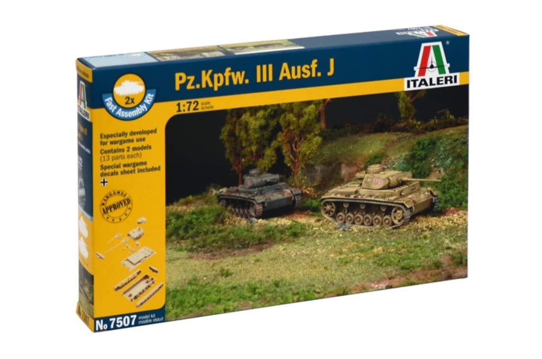 Italeri ITA7507 Model kit, Molded Colour