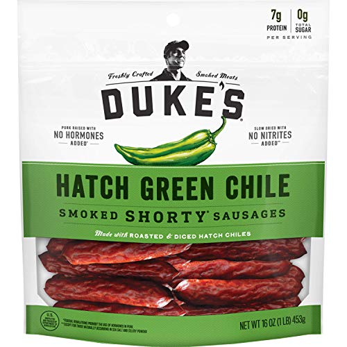Duke's Hatch Green Chile Pork Sausages, 16 Ounce & Chorizo & Lime Pork