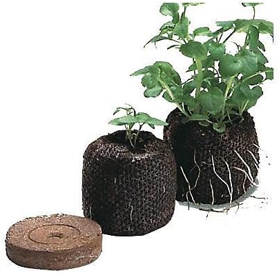 Jiffy 7 - Pastillas de turba / compost, 24 x 45 mm, 100 unidades ...