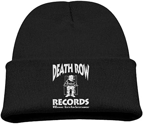 Death Row Records Logo Notorious Biggie Killer Kids Skullies And Beanies Black