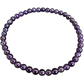 4mm Amethyst Bracelet – Natural Calming & Healing Crystal