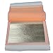 Genuine Gold Leaf Sheets 12k - by Barnabas Blattgold - 3.4 inches - 25 Sheets Booklet - Transfer Patent Leaf