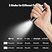 ThorFire Mini flashlight with 14500 Battery and Charger, 500 Lumen Ultra Bright EDC Pocket Light TG06S Perfect for Camping Hiking Emergency
