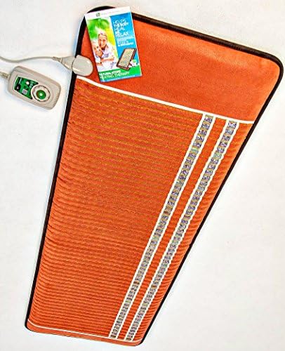 TAO Sauna Floor Mat Pad 6 Feet PEMF FAR Infrared Healing Heat Tourmaline, Amethyst, Obsidian Therapy Stones, Manage Pain, Wired Remote Control, TAO-MAT-7224-P