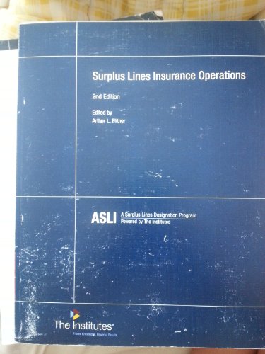 Surplus Lines Insurance Operations