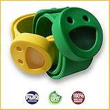 Mosquito Repellent Bracelet For Babies, Kids and Adults - Natural Citronella With A Pleasant Smell, Deet Free - 2 Pieces