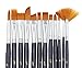 STARVAST Paint Brushes, 12pcs Round Pointed Tip Nylon Hair Acrylic Paint Brush Set for Watercolor/Oil/Acrylic/Crafts/Rock & Face Painting