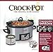 Crock pot SCCPVL619 S A 6 Quart Metallic Cooker with Hinged Lid, Black