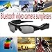 Camera Glasses,Bluetooth Sunglasses Camera Full HD 1080P with Wide Angle Mini Camera for Outdoor Sports