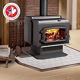 Drolet High-Efficiency Wood Stove - 95,000 BTU, Model# HT2000