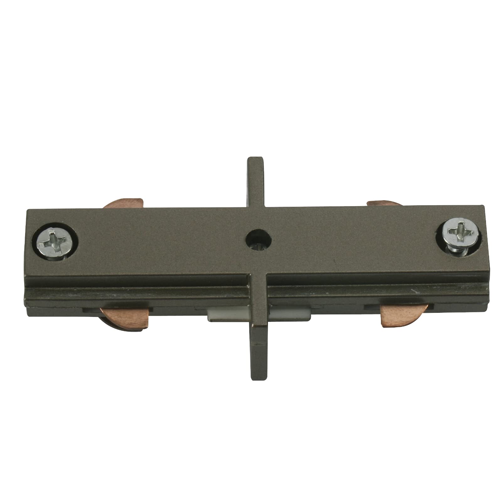 Track In Line Connector in Satin Nickel