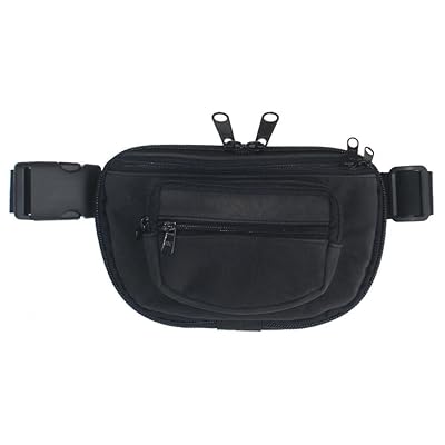 DTOM Large Concealed Carry Fanny Pack Black Suede Nepal Ubuy