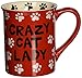 Our Name is Mud “Decorate With Cats” Stoneware Mug, 16 oz.