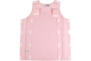 DEEYOTA Woman Post Shoulder Surgery Shirts Rehab Shirt,Recovery Tear Away T-shirt,Full Open Shirt Dialysis Chemo Clothing