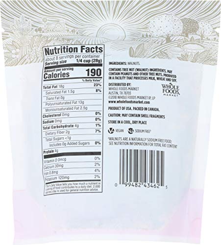365 by Whole Foods Market, Walnuts Chopped, 8 Ounce - Image 3