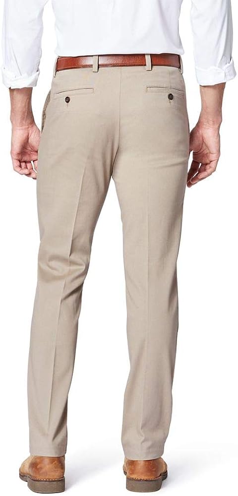 dockers men's slim fit signature khaki lux cotton stretch pants