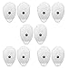 FDA Cleared HealthmateForever Reusable Washable Massage 10pcs /5 Pair Hand Shaped Electrode Patches Pads Water Activated, no Gel Needed. Compatible with HealthmateForever tens Unit