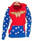 Womens DC Comics Wonder Woman Foil Costume Hoodie
