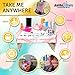Foldable Kids Travel Tray Placemat Cover - Pink - Easy to Setup with Bonus Side Pockets for Home or Airplane Activities for Kids and Seat Organizer for Toddler Toys or Games Accessories on Flights