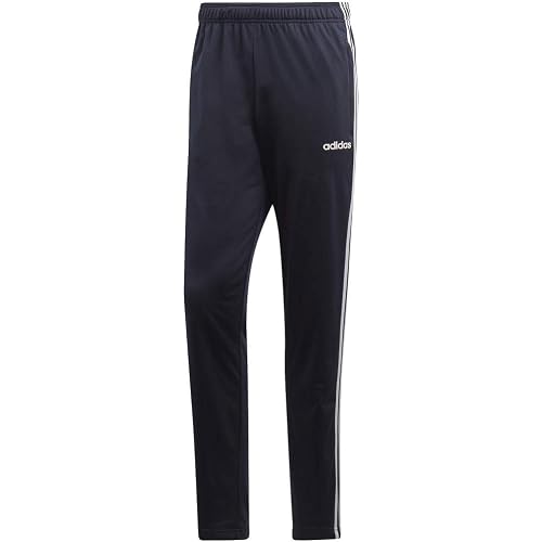 adidas Men's Essentials 3-Stripes Primegreen Regular Fit Full Length Tapered Training Joggers Sweatpants