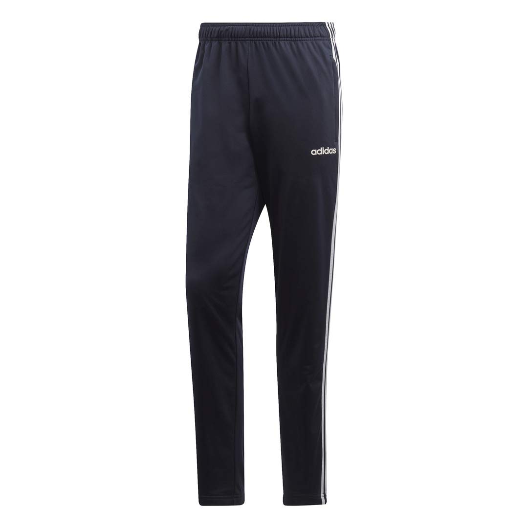 adidas Men's Essentials 3-Stripes Primegreen Regular Fit Full Length Tapered Training Joggers Sweatpants