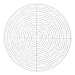 10" Round Center Finder Compass Clear Acrylic for Drawing Circles, Lathe Work and Woodturners. Ideal For Locating Center on Logs and General Stock Pieces Works Well on Round and Square Stock primary