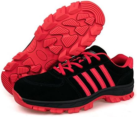 Men's Fashion Safety Shoes Steel Toe Breathable Work Boots Hiking Climbing Shoes