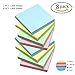 Ourhome520 1 Sticky Easy Post Self-Stick Notes for Home Office tabs (3 x 3 Candy Colors)