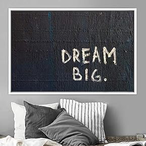 signwin Framed Canvas Wall Art Pressed Quotes 3D...